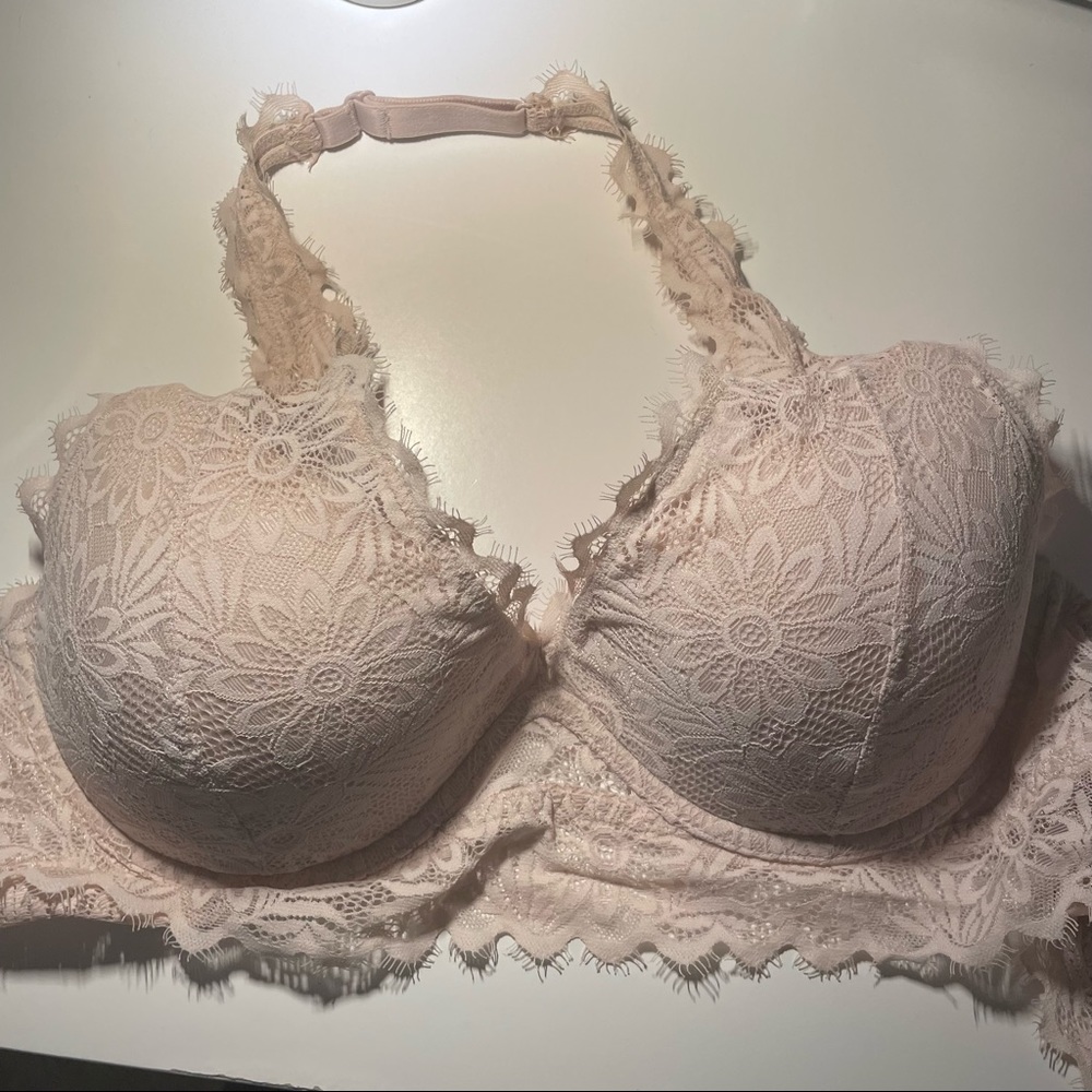 PINK halter bra